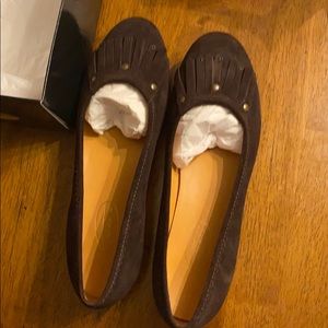 Talbots Brown Suede flats size 7.5